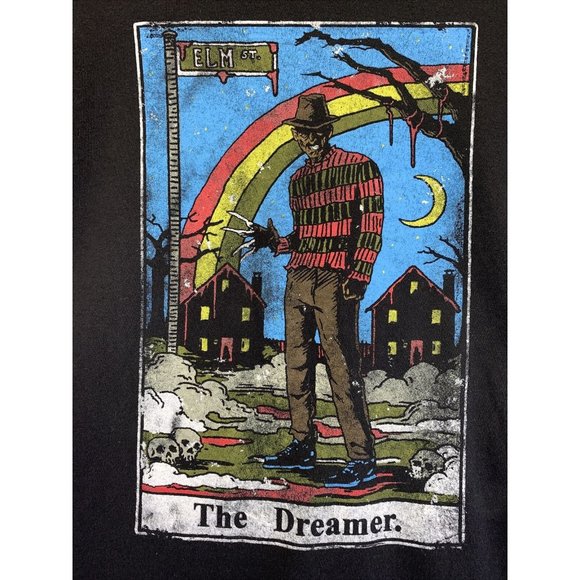 The Nightmare On Elm Street Freddy Kruger The Dreamer Tarot T Shirt Sz 2XL-6355 - Picture 2 of 8